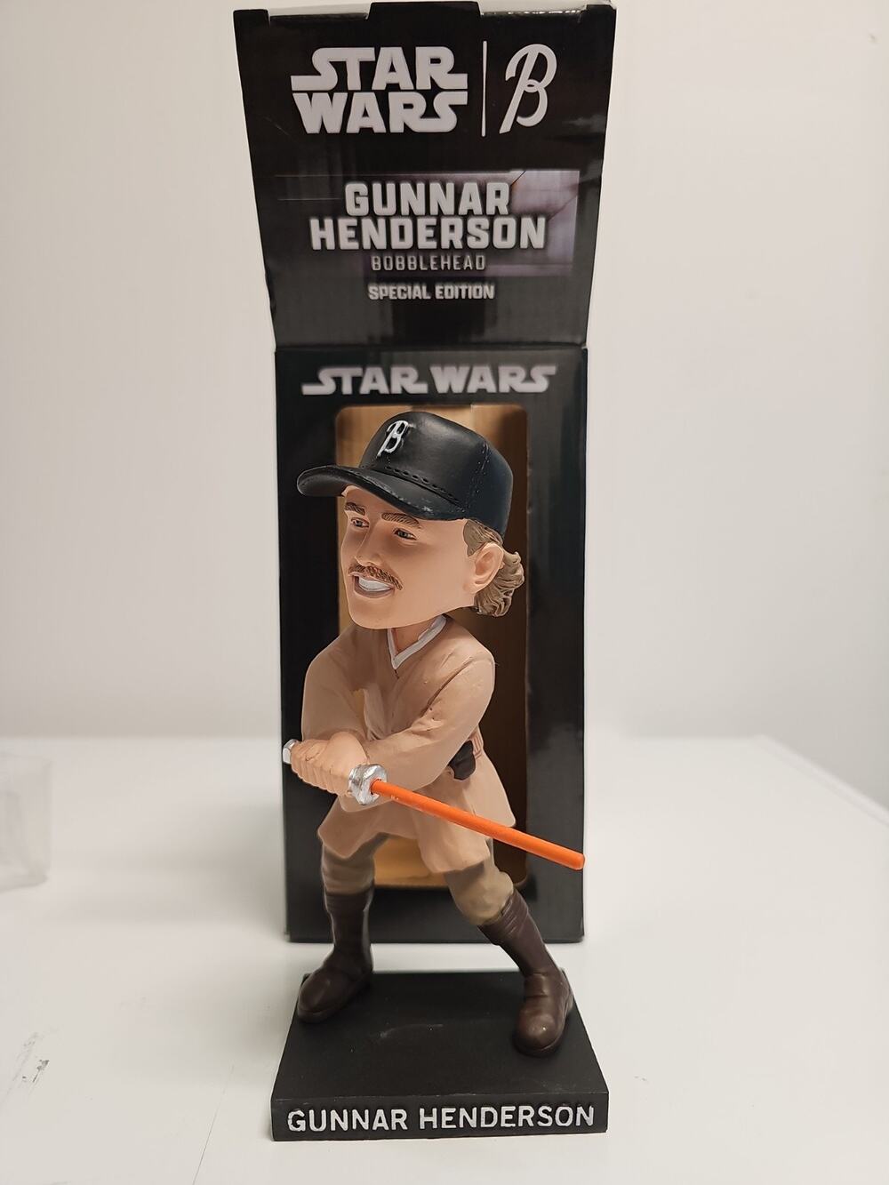Gunnar Henderson Star Wars Bobblehead Baltimore Orioles SGA 5/4/25